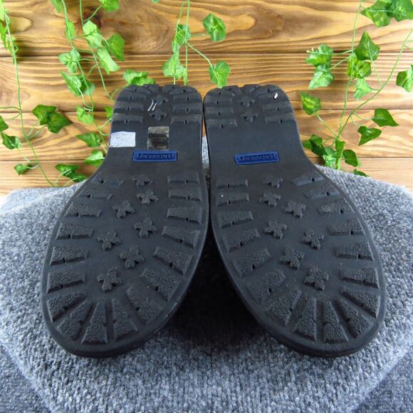 Lands' End Men's Loafer Black‎ Leather Size 11 Medium Gently Used 2025 - Picture 7 of 7